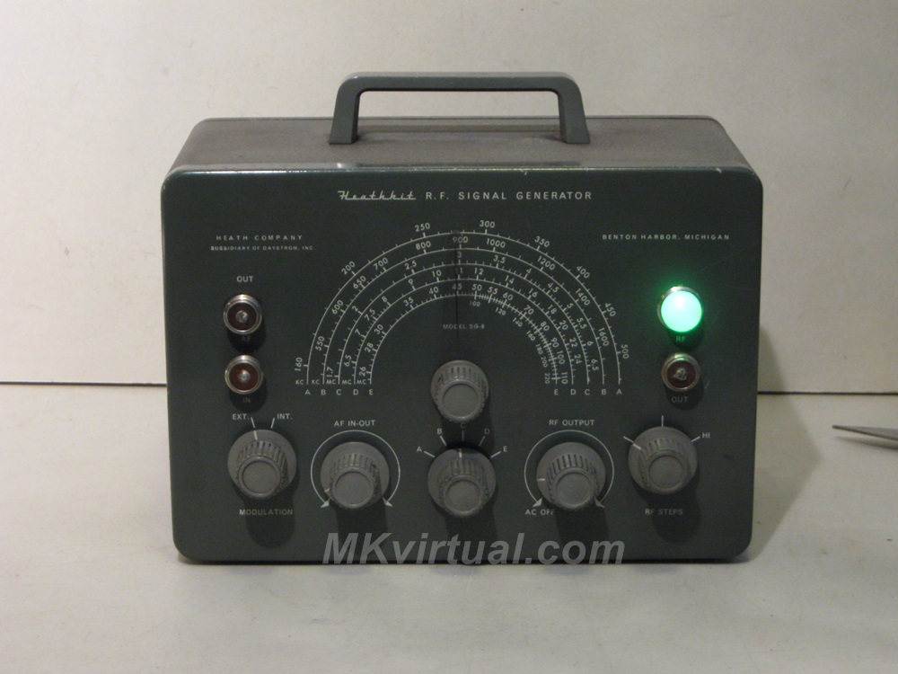 Heathkit signal generator model SG8