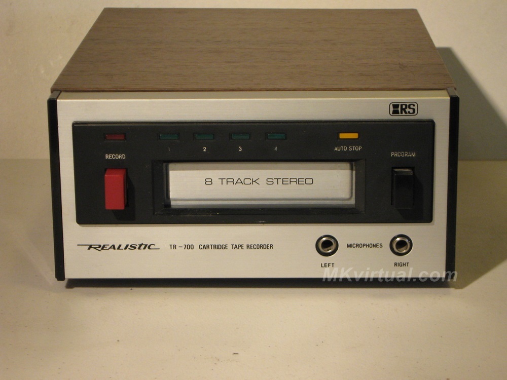 Realistic TR700 8 tracks recorder