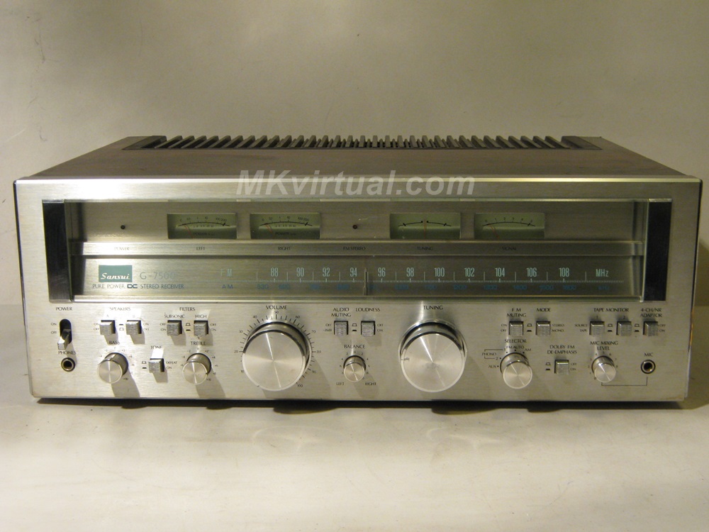 Sansui G-7500 receiver