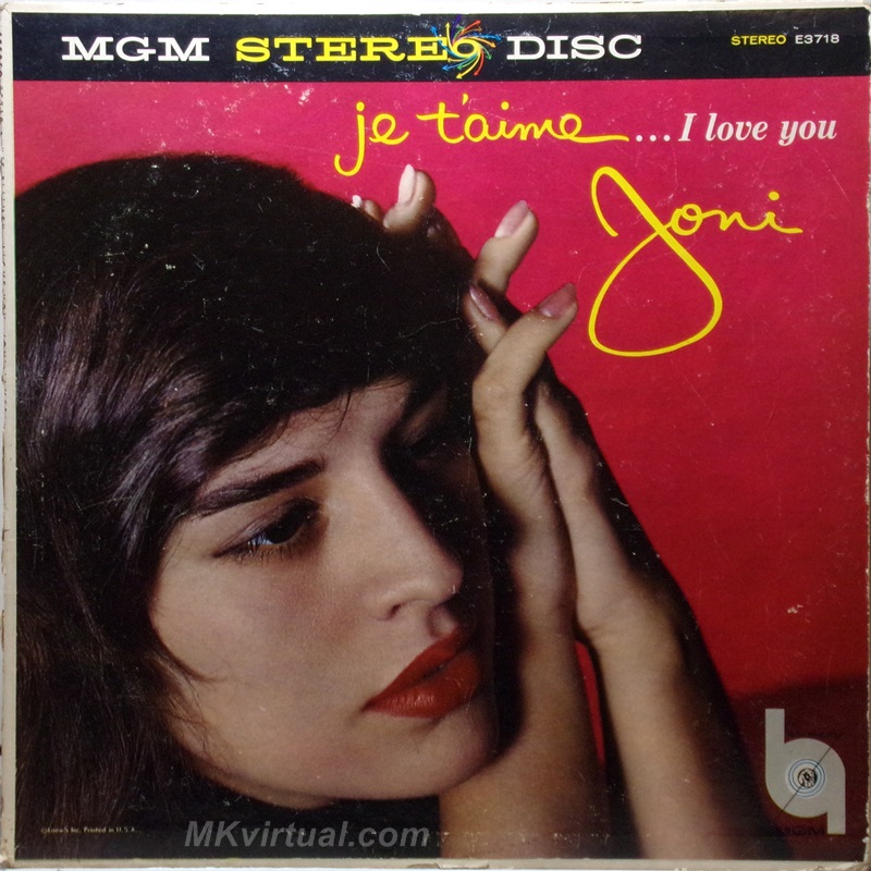 Joni James - Je t'aime... I love you