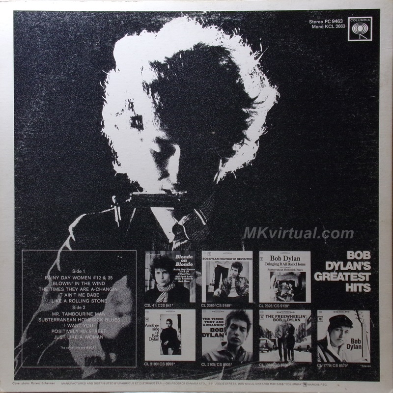 Bob Dylan - Greatest hits