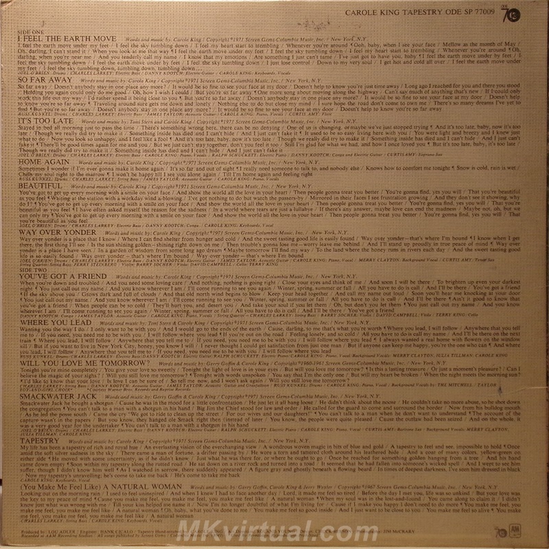 Carole King Tapestry