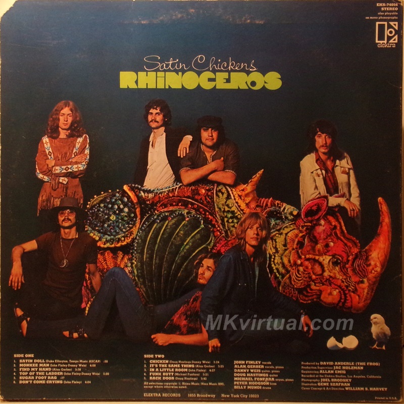 Rhinoceros - Satin chickens