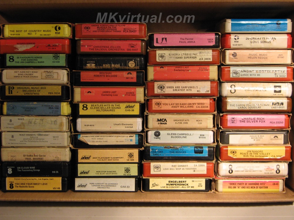 8 Tracks players and recorders