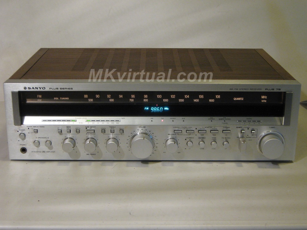 Sanyo model Plus 75 receiver