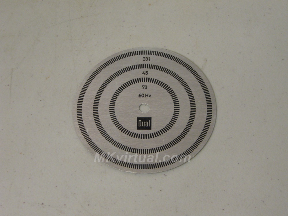 Dual calibration strobe disk