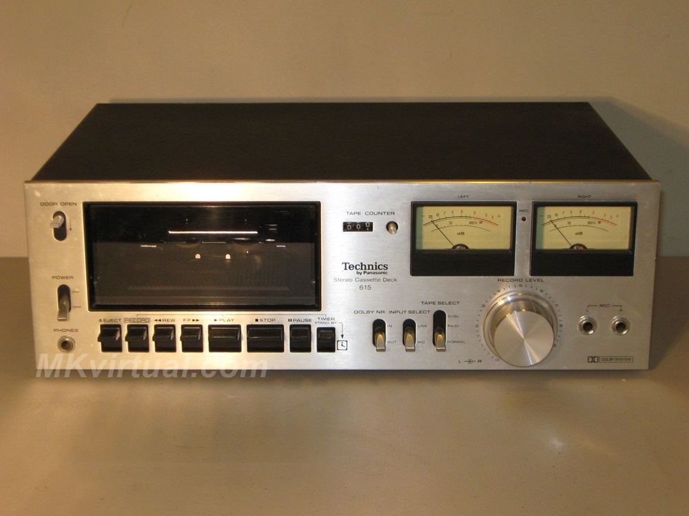 Technics RS615 US Cassette tape deck