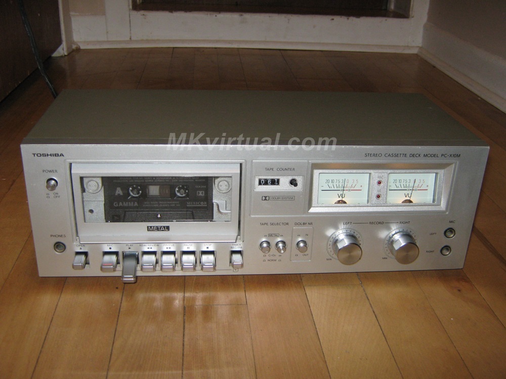 Toshiba PCX10M Cassette tape deck