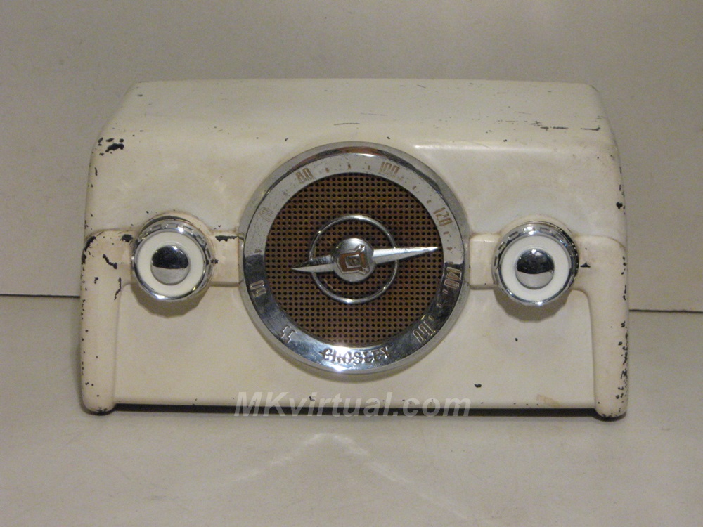 Crosley 10135 AM tubes table radio