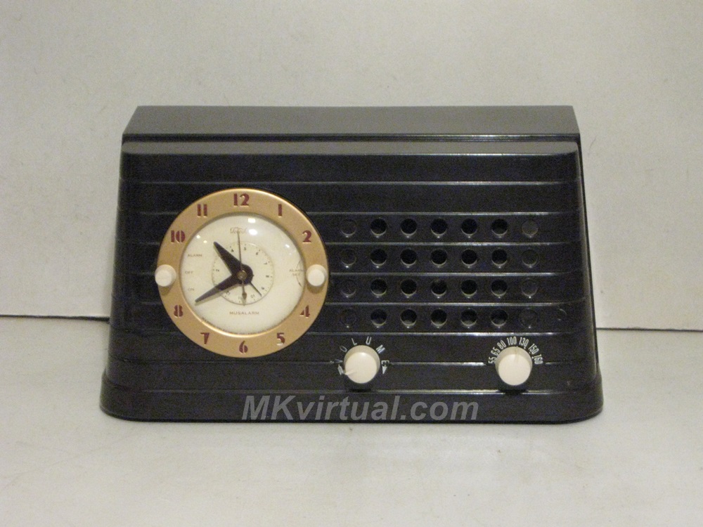 Telechron 8H59 Musalarm alarm clock radio